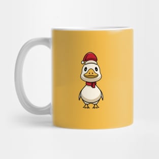 Cute Christmas Duck Mug